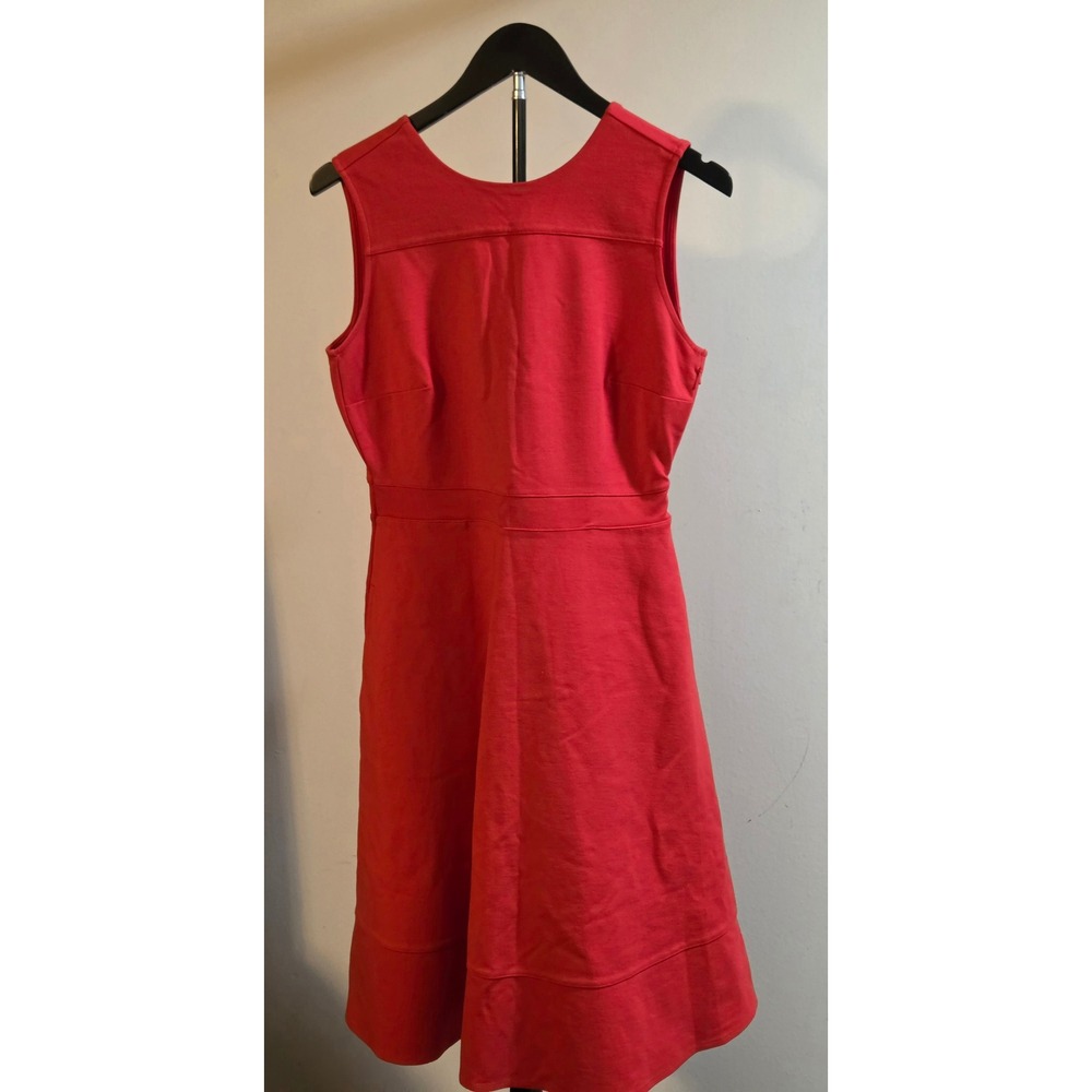 Lands' End Sleeveless Fit & Flare Dress Women's Size 6 Pink